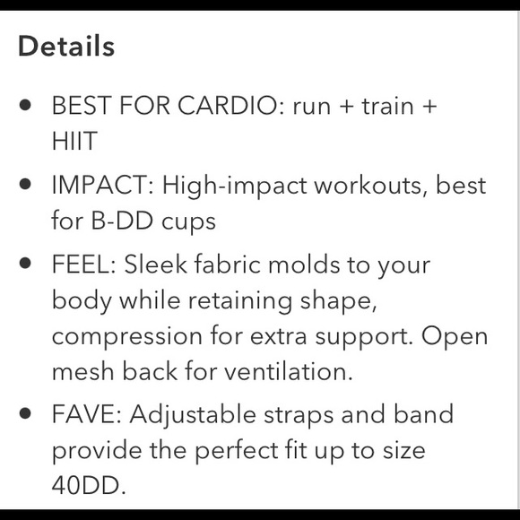 Set of 2 ATHLETA Advance bras 36D - Picture 5 of 7